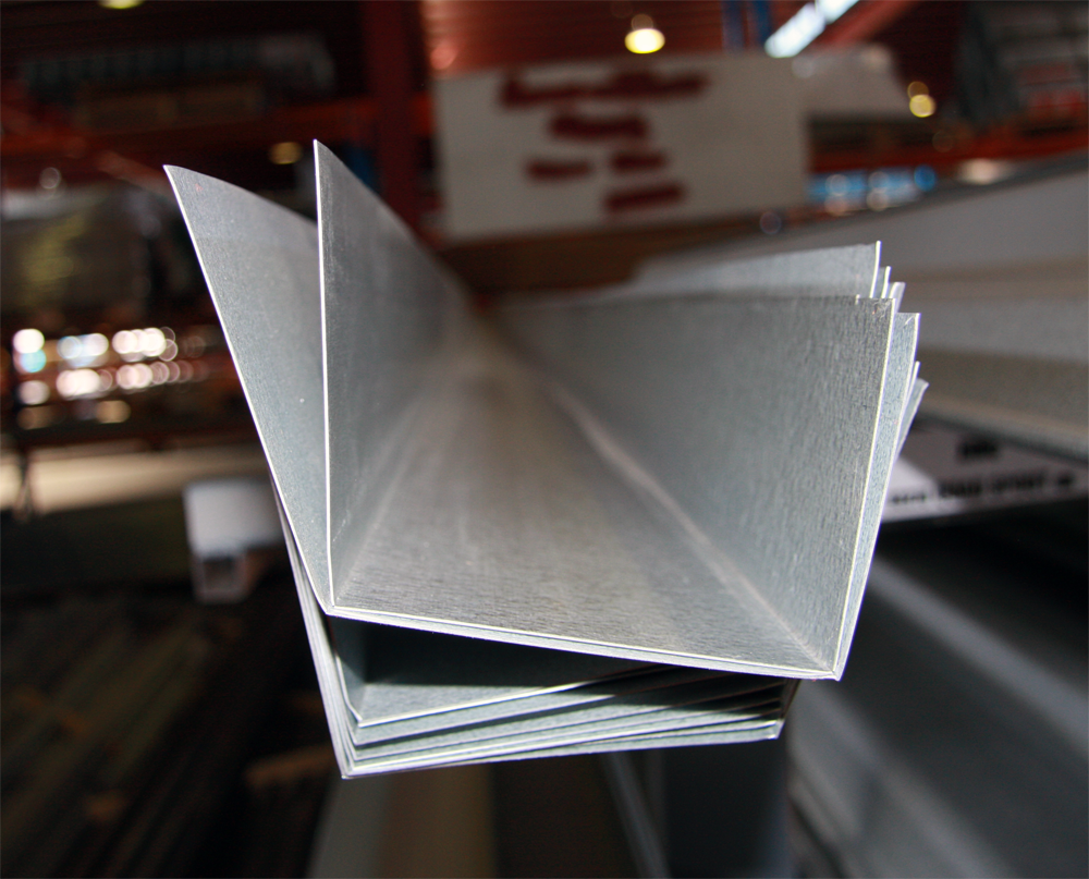 Concealed Gutter Length Zinc