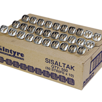 Foil and Shadecloth Fasteners