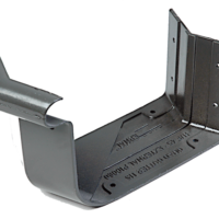 QUAD SPOUT COLOUR 90° CAST ANGLE (115MM)