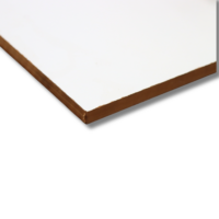 MDF White MR