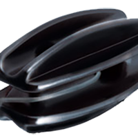 End Strain Insulator Black
