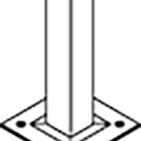 Internal Post Flange