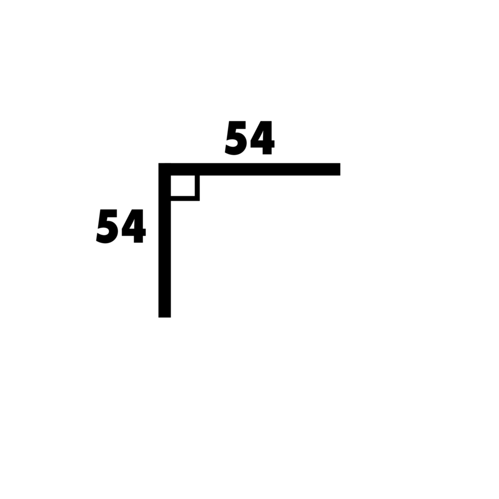 Flashing Shape 14 Corner Flashing Robot Building Supplies
