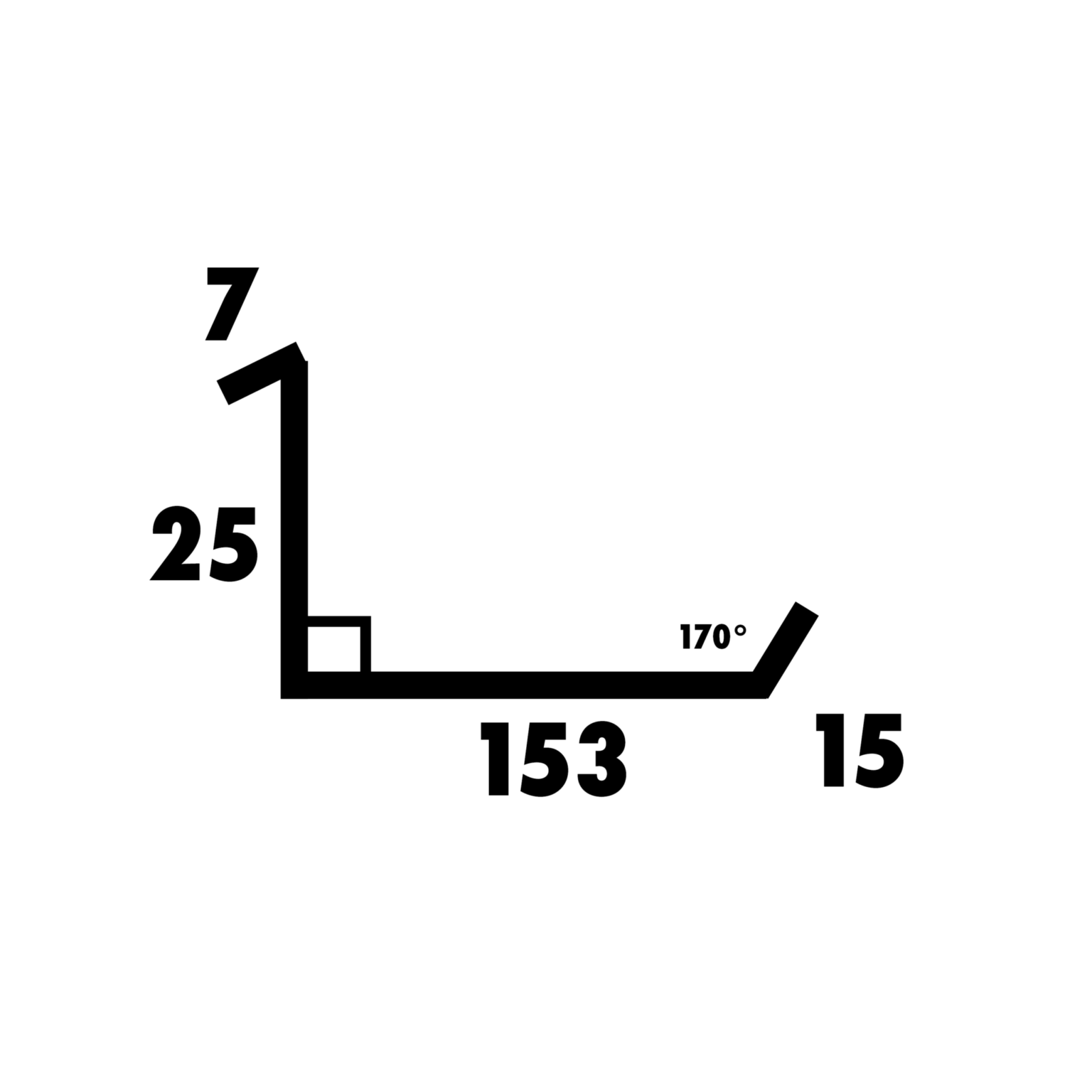 Flashing Shape 06 Over Flashing Robot Building Supplies