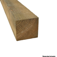 125 x 125mm Treated Pine Post Rough Sawn H4