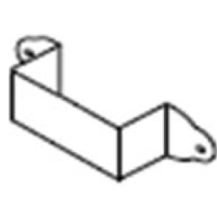 Downpipe Clip 100mm x 75mm