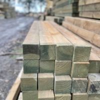 100 x 100mm Treated Pine Post Rough Sawn H4