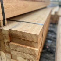125 x 75mm Cypress Pine Post Rough Sawn