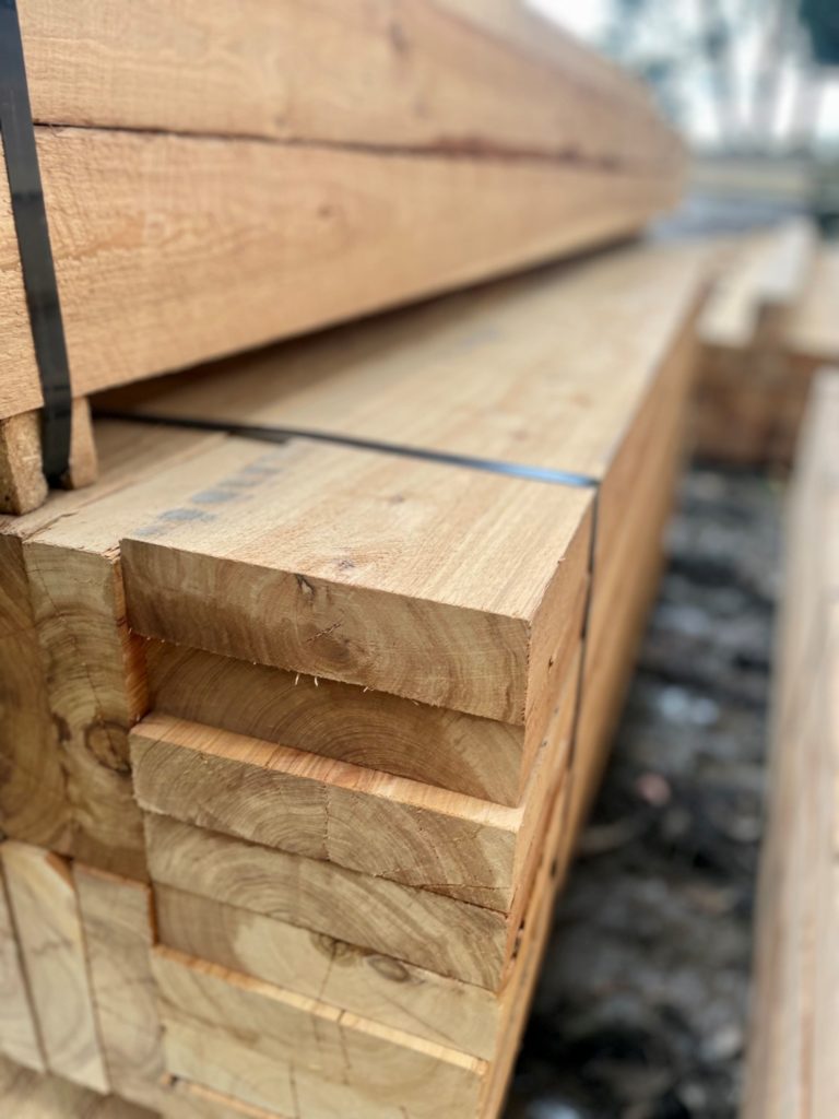 125 x 75mm Cypress Pine Post Rough Sawn Robot Building Supplies