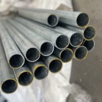 40NB (48.3MM O/D) Plain Ended Galvanised Pipe 6.5M