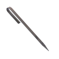CORTEN STEEL EDGING GARDEN PEG