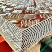 Aluminium Checker Plate – 2400 x 1200 x 1.6mm