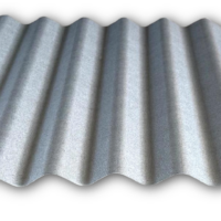 'Rolex' Corrugated Iron Roofing - Zinc Finish