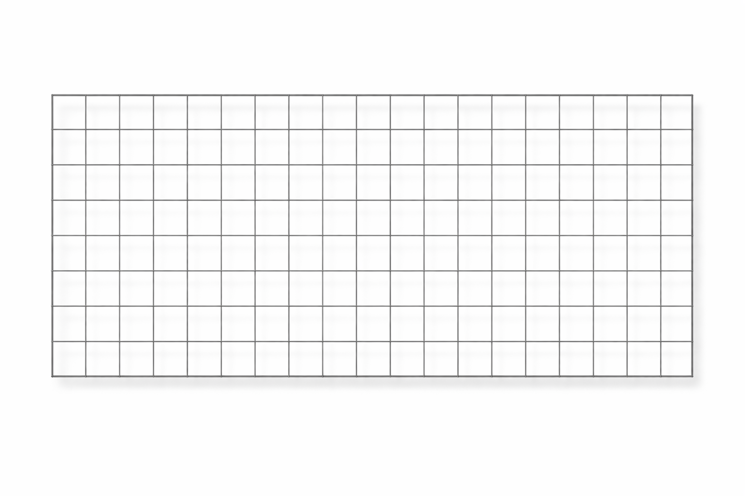 General Purpose Galvanised Mesh | 2000 x 1200mm 50 x 50 x 4mm